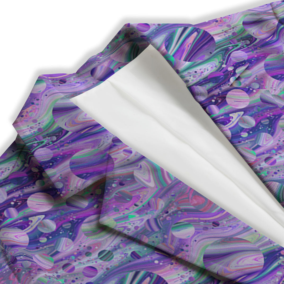 Planets Fantasy Print Pattern Women's Blazer-grizzshop
