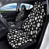 Planets White And Black Print Pattern Car Seat Covers-grizzshop