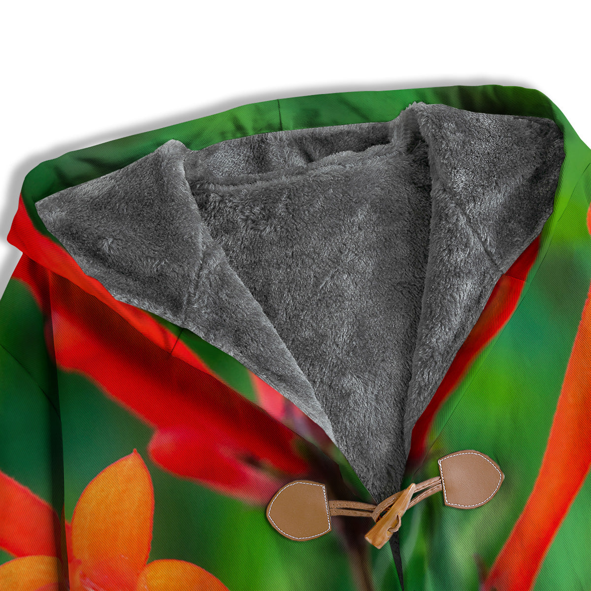 Plant Bouvardia Print Men's Windbreaker Jacket-grizzshop