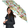 Plant Cactus Watercolor Print Pattern Umbrella-grizzshop