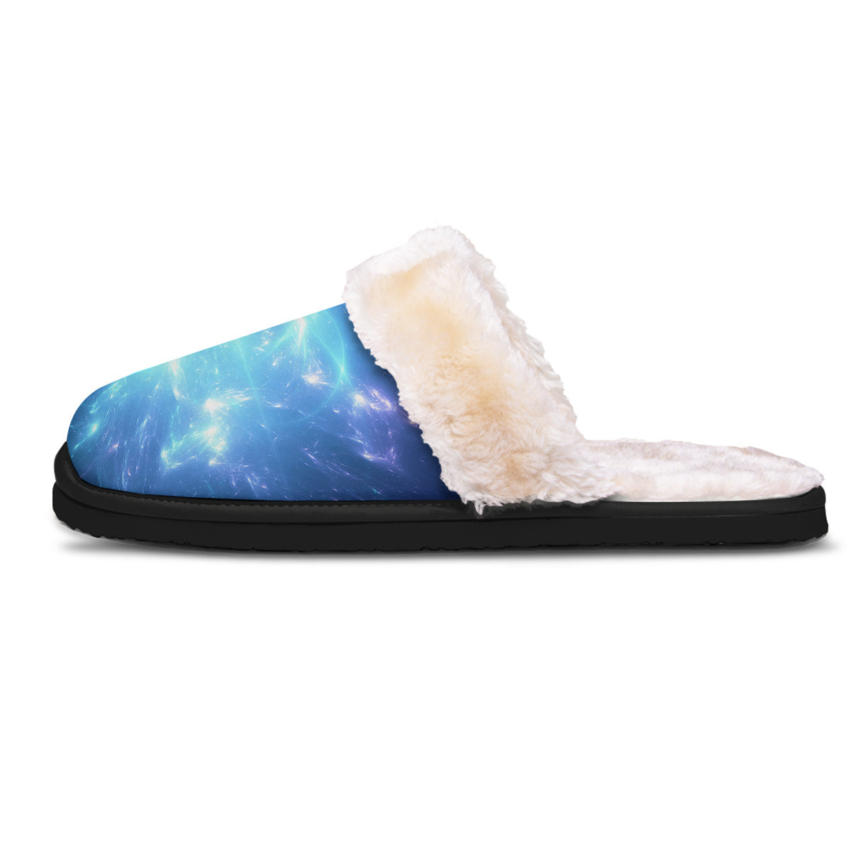 Plasma Blue Print Slippers-grizzshop