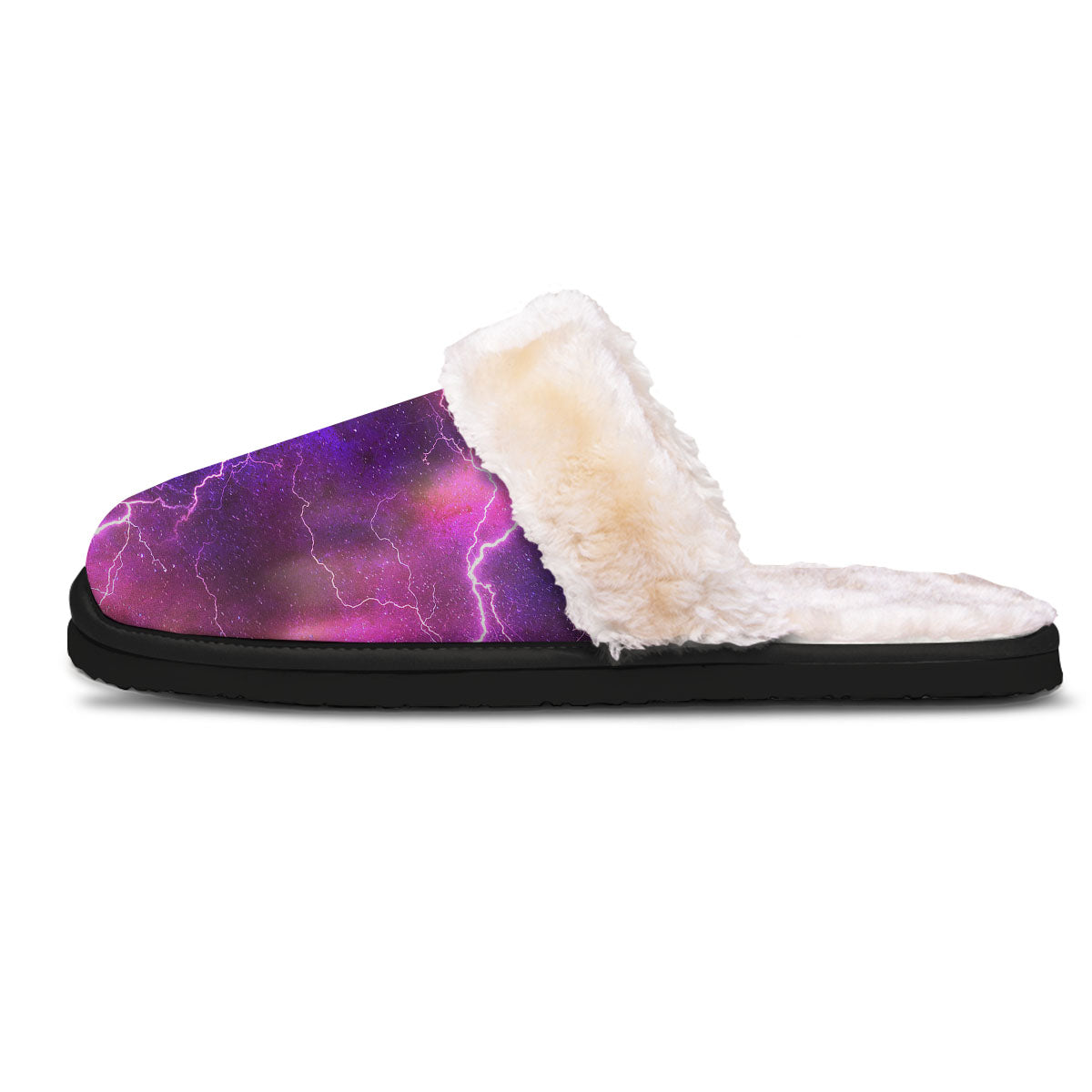Plasma Lightning Print Slippers-grizzshop