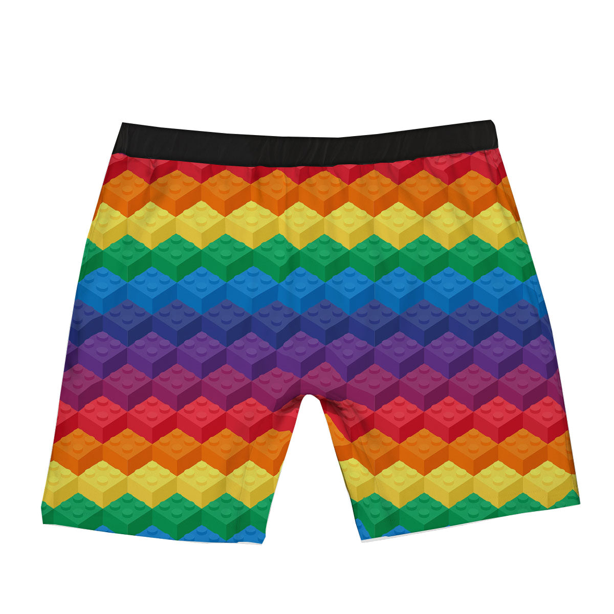 Plastic Blocks Building Print Pattern Boxer Briefs-grizzshop