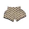 Platypus Head Brown Print Pattern Muay Thai Boxing Shorts-grizzshop