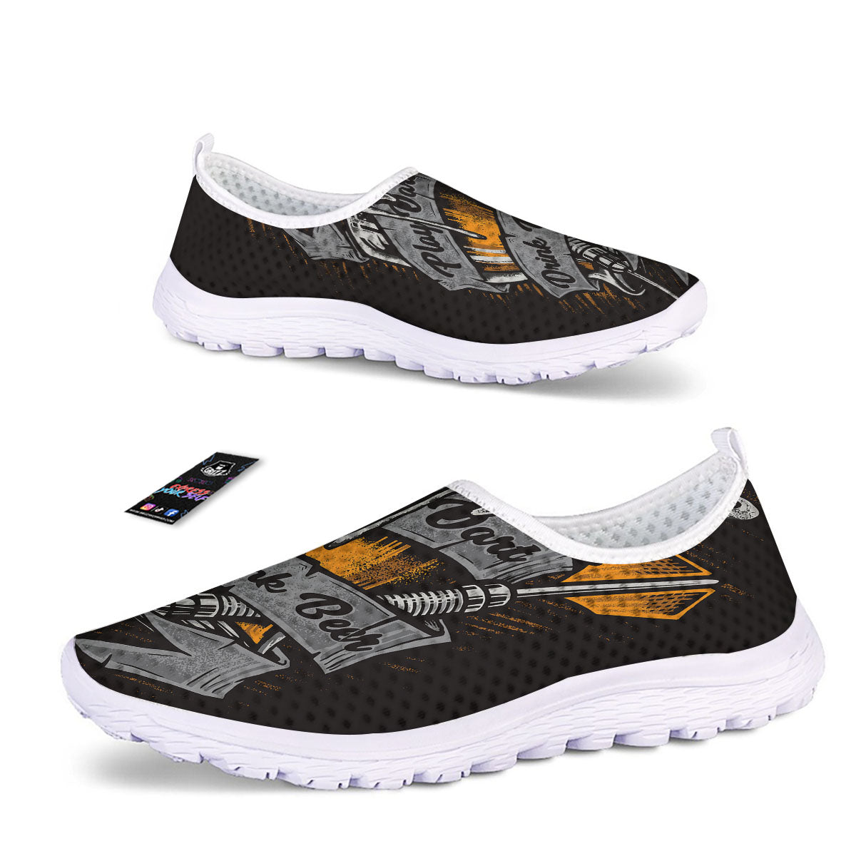Play Dart Drink Beer Print Nurse Shoes-grizzshop