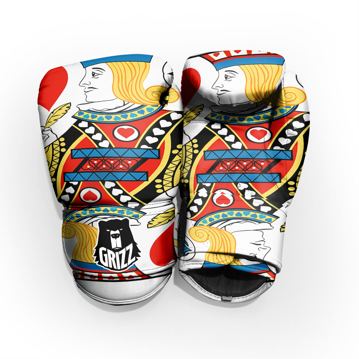 Playing Card Jack Of Hearts Print Pro Boxing Glove