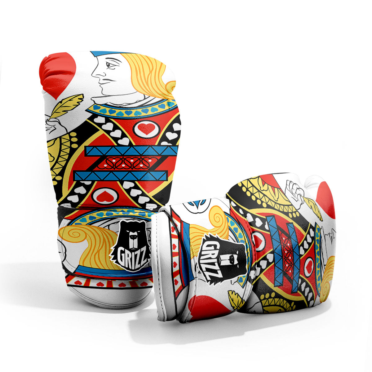 Playing Card Jack Of Hearts Print Pro Boxing Glove