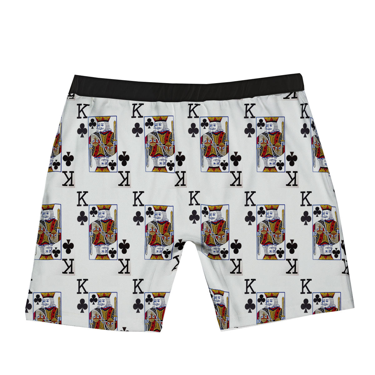 Playing Card King Of Clubs Print Pattern Boxer Briefs-grizzshop