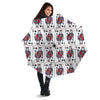 Playing Card Queen Of Clubs Print Pattern Umbrella-grizzshop