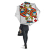 Playing Card Queen Of Diamonds Print Umbrella-grizzshop