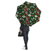 Playing Card Queen Of Spades Print Pattern Umbrella-grizzshop