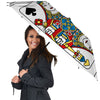 Playing Card Queen Of Spades Print Umbrella-grizzshop