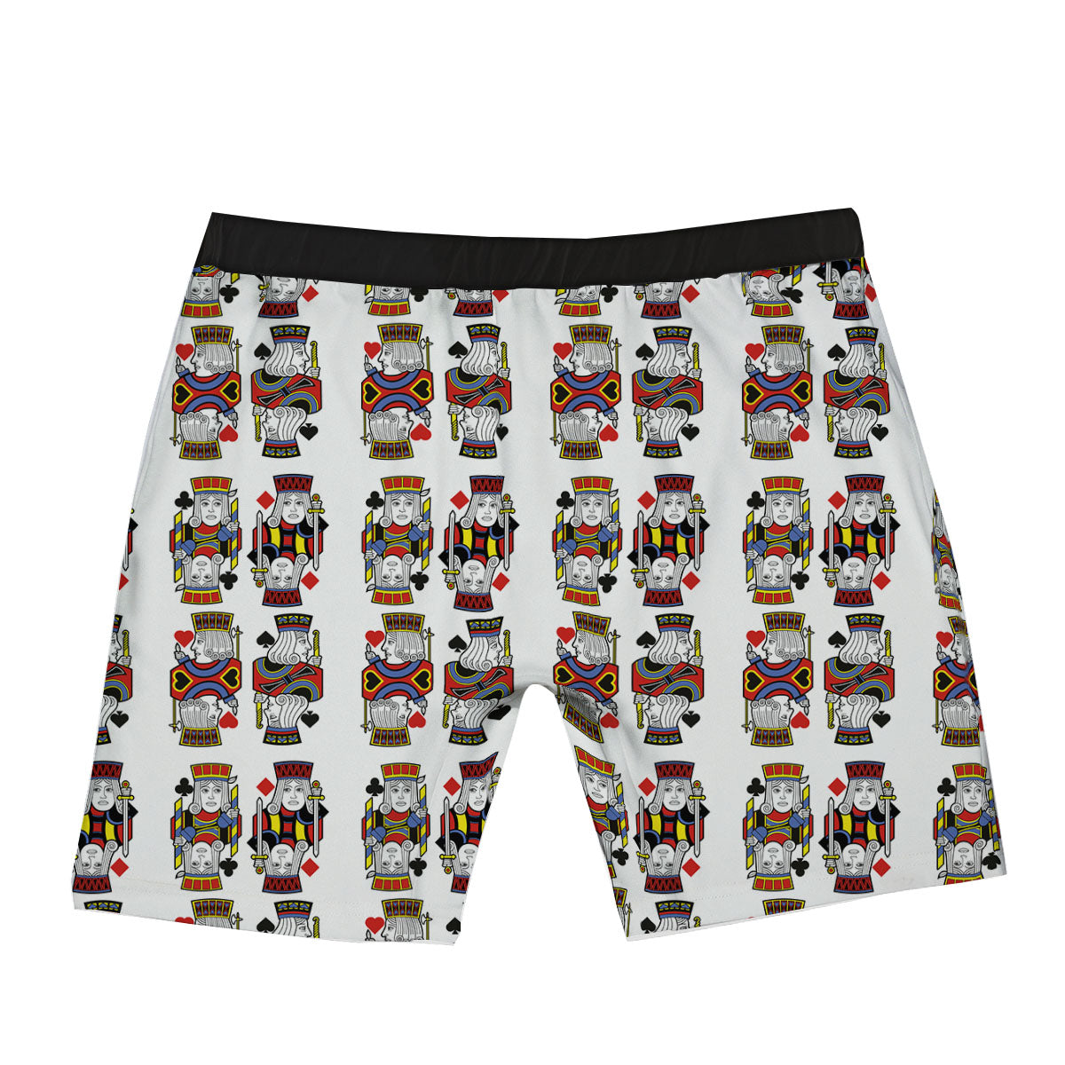 Playing Cards Four Jacks Print Pattern Boxer Briefs-grizzshop