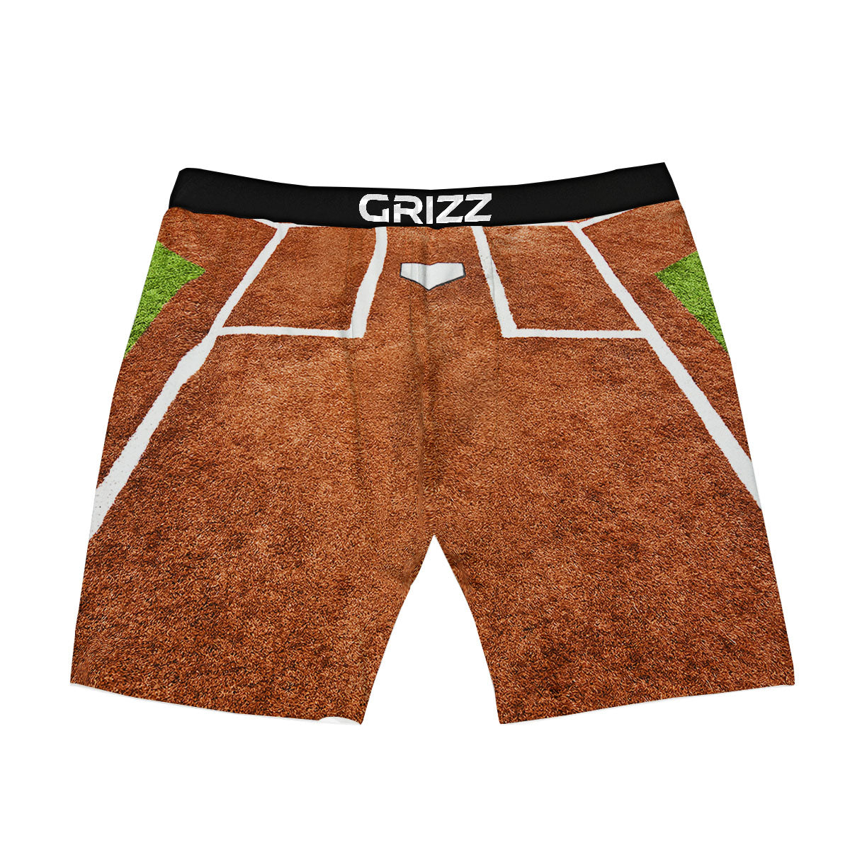 Playing Field Softball Print Boxer Briefs-grizzshop