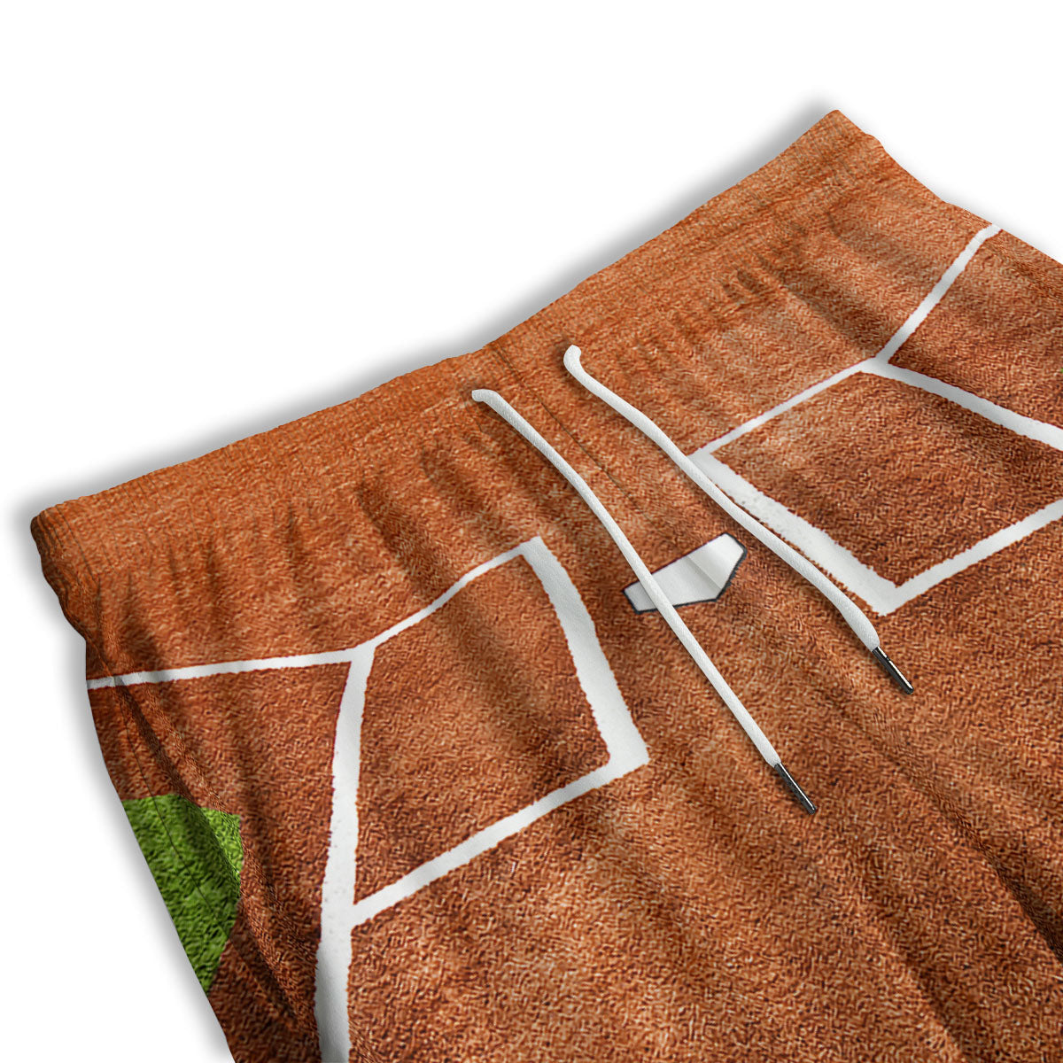 Playing Field Softball Print Men's Athletic Shorts