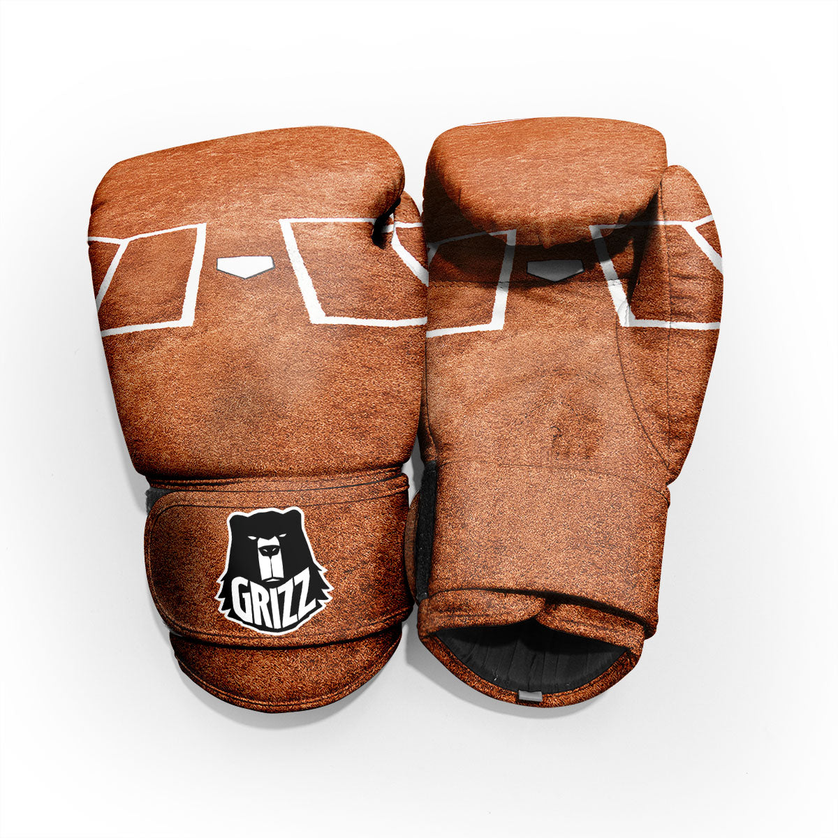 Playing Field Softball Print Pro Boxing Glove