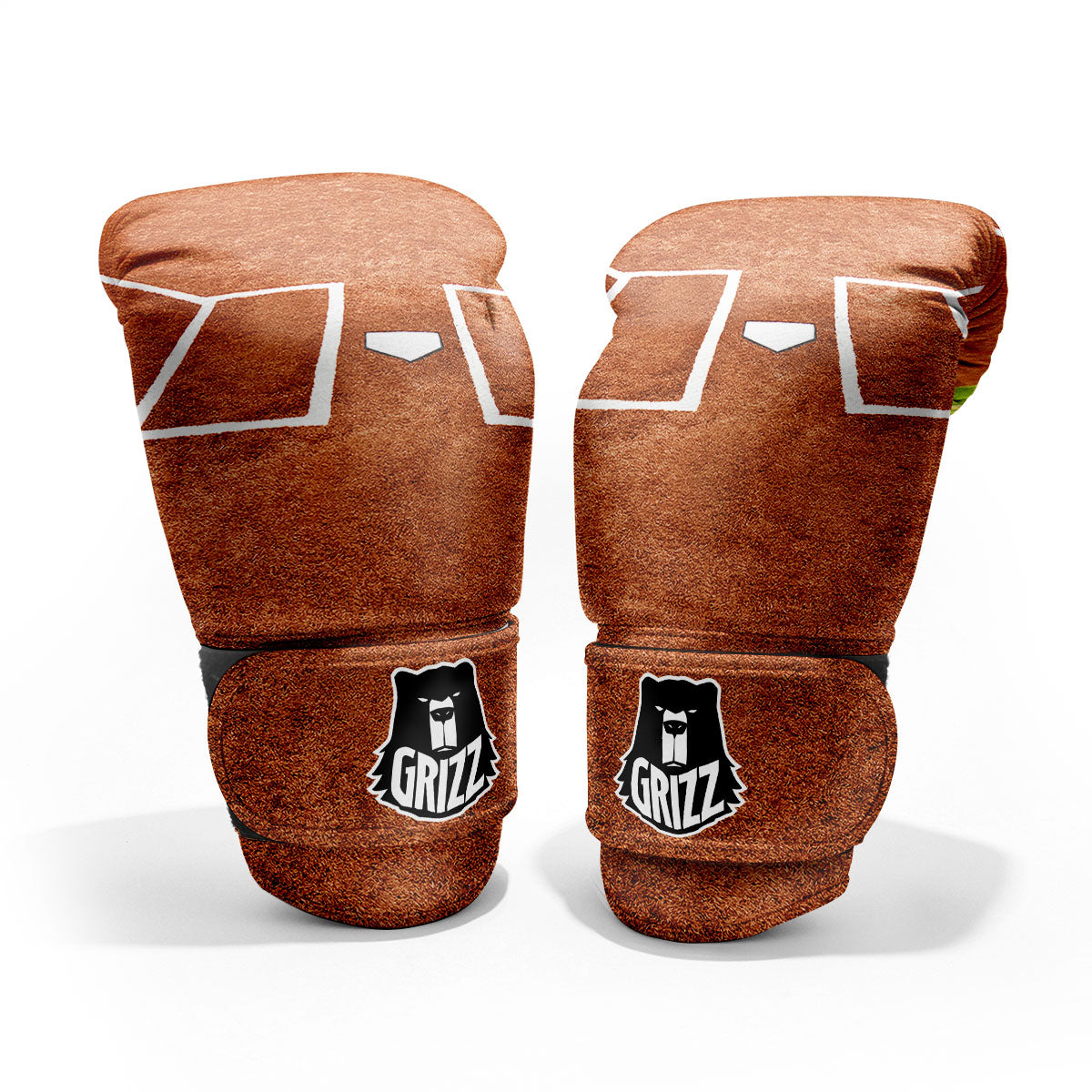 Playing Field Softball Print Pro Boxing Glove