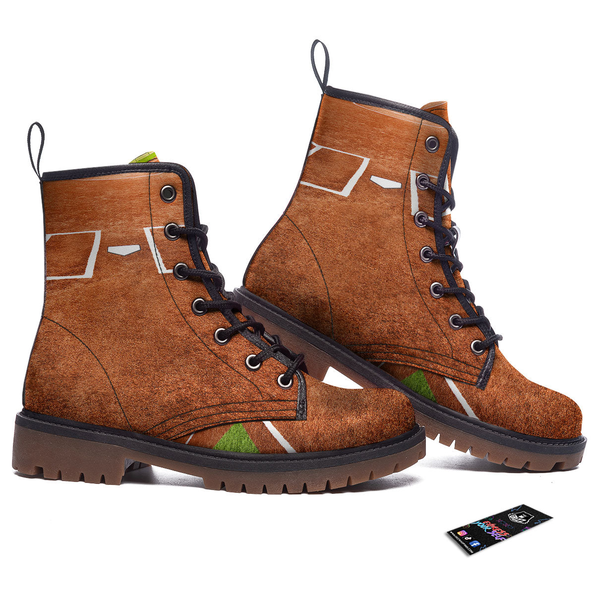 Playing Field Softball Print Work Boots-grizzshop