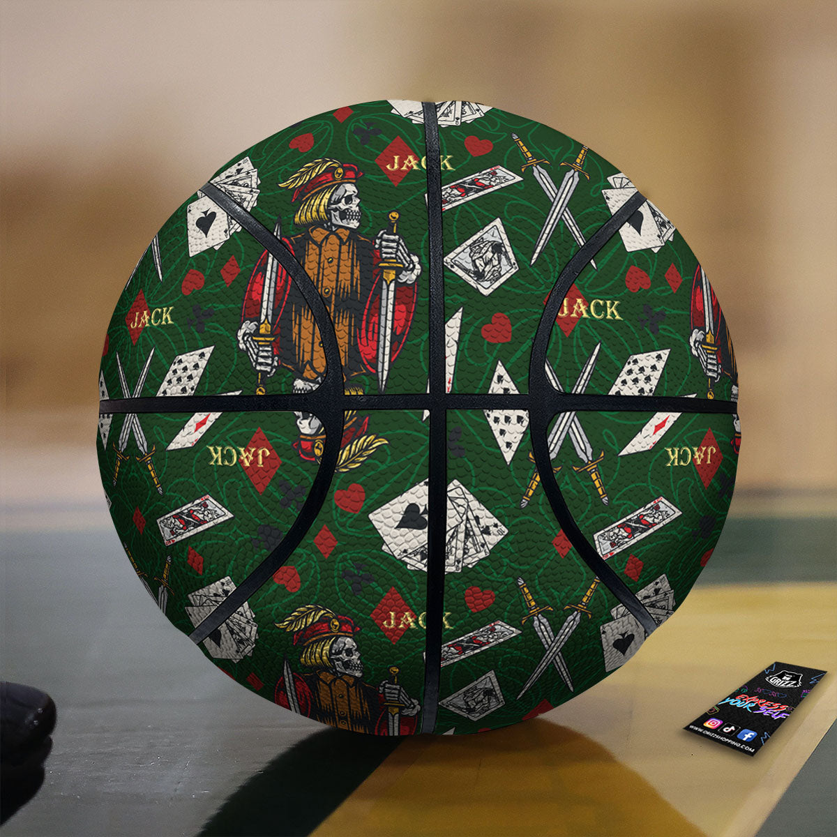 Pink White And Blue Argyle Print Pattern Basketball