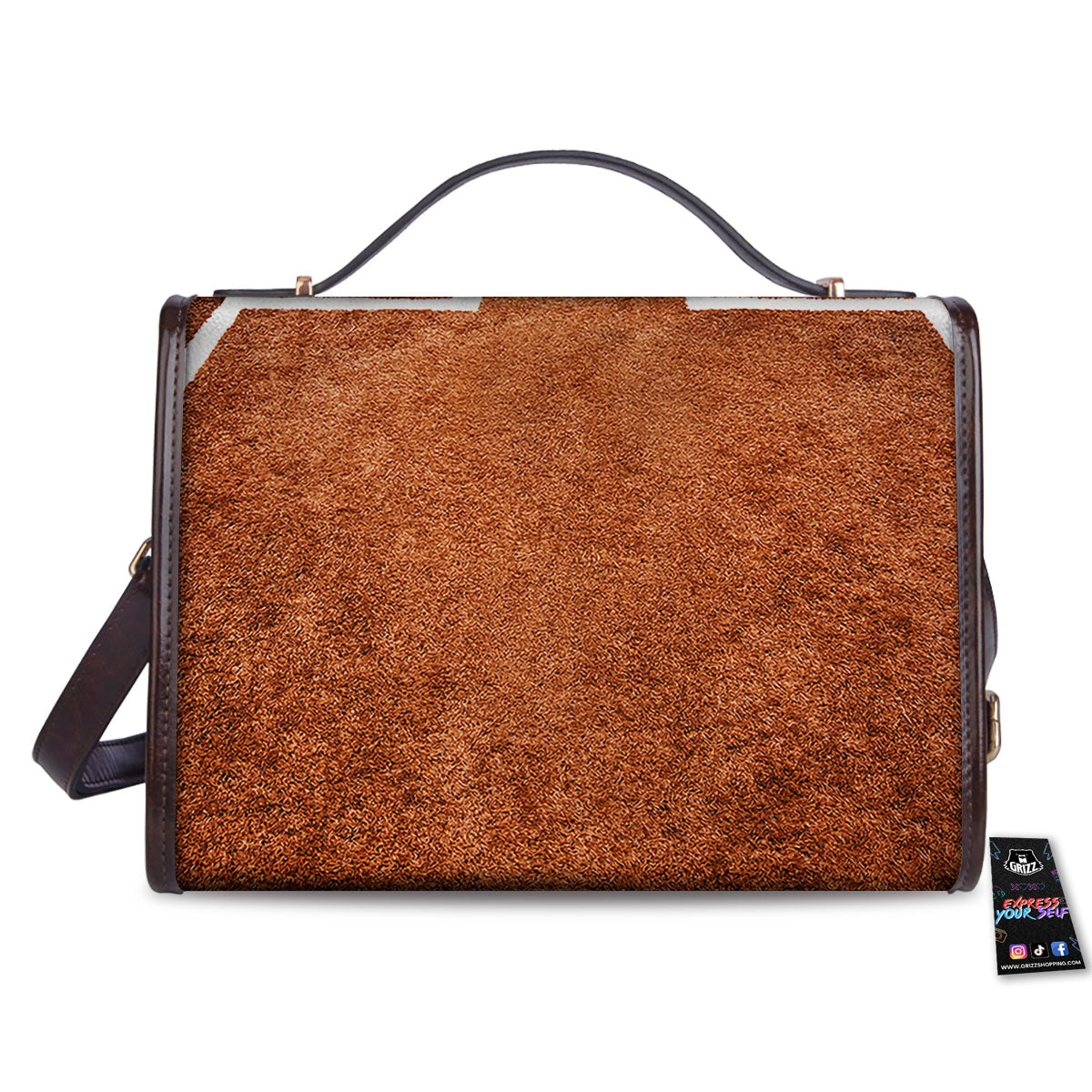 Playing Field Softball Print Women's Satchel Bag