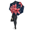 Plumeria Flower Pink Print Umbrella-grizzshop