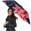 Plumeria Flower Pink Print Umbrella-grizzshop