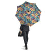 Plumeria Frangipani Tropical Print Pattern Umbrella-grizzshop