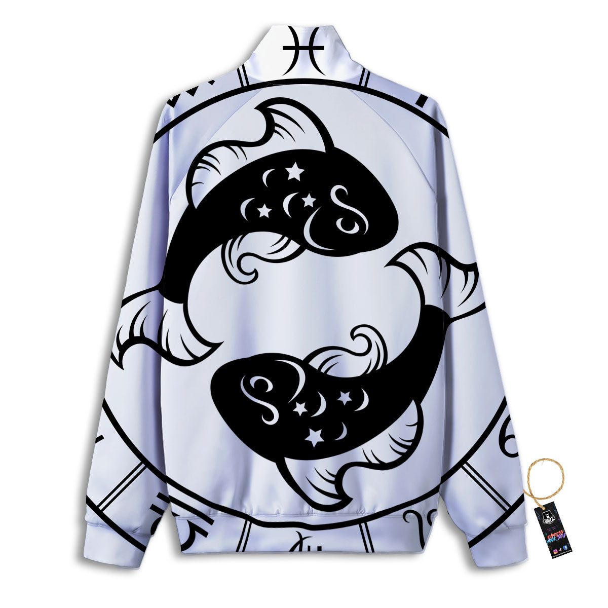 Plumeria Red Hibiscus Print Pattern Track Jacket-grizzshop