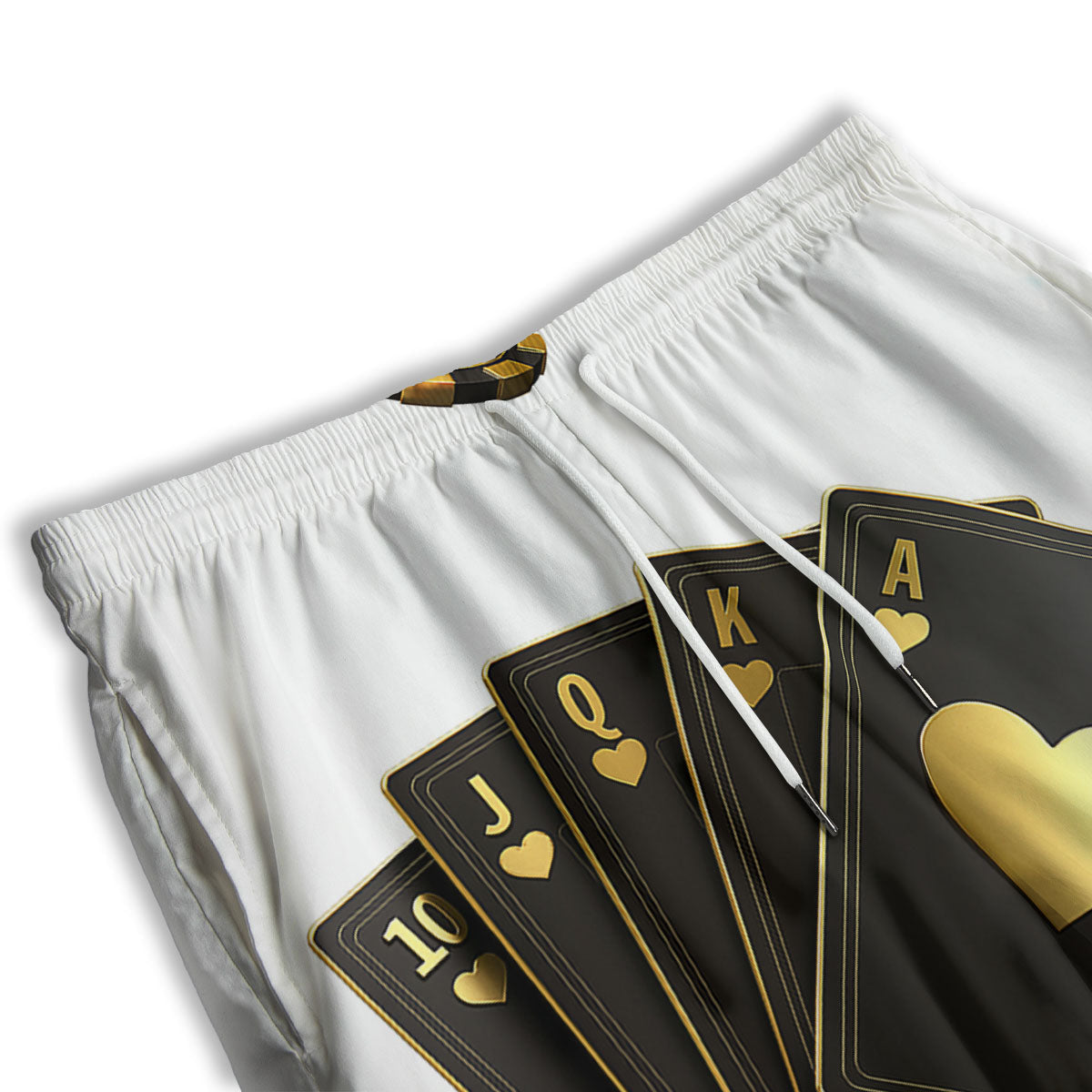 Puppy And Labrador Retriever Print Men's Athletic Shorts