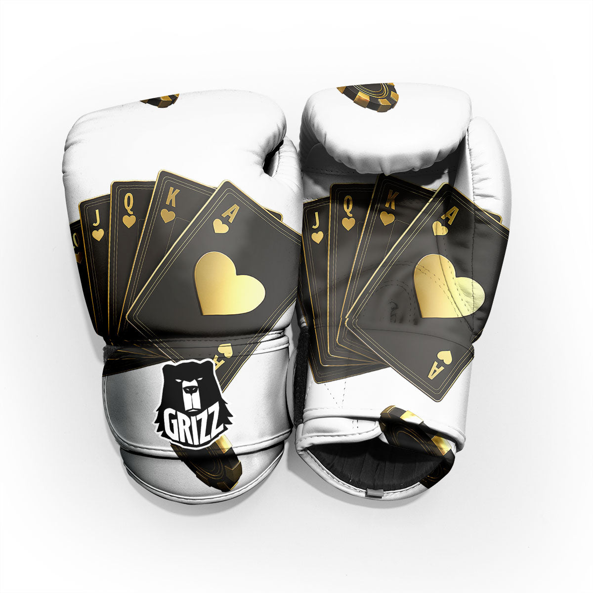 Poker Cards Print Pro Boxing Glove