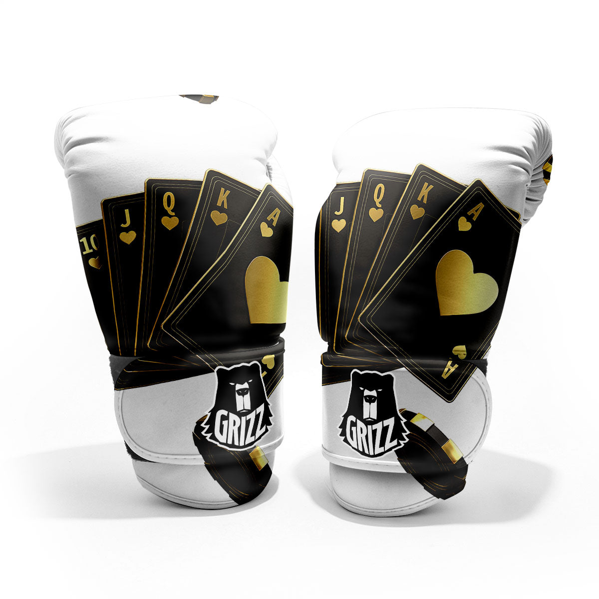 Poker Cards Print Pro Boxing Glove