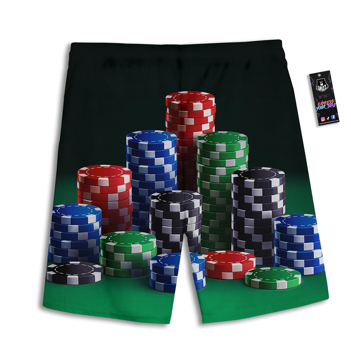 Puppy Labrador Retriever Print Pattern Men's Athletic Shorts