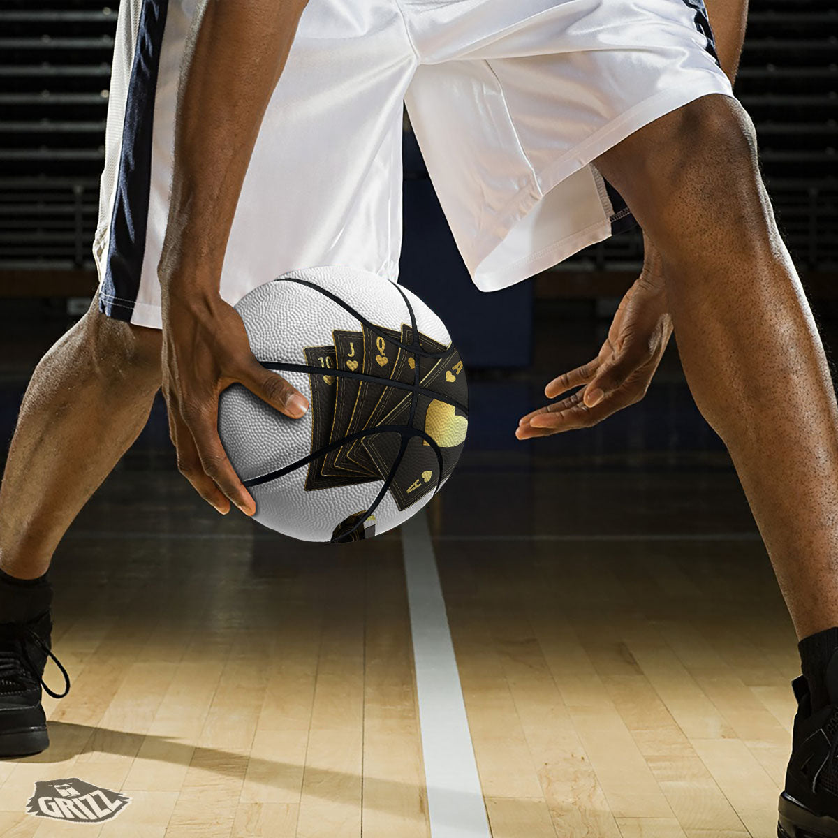 Puppy And Labrador Retriever Print Basketball