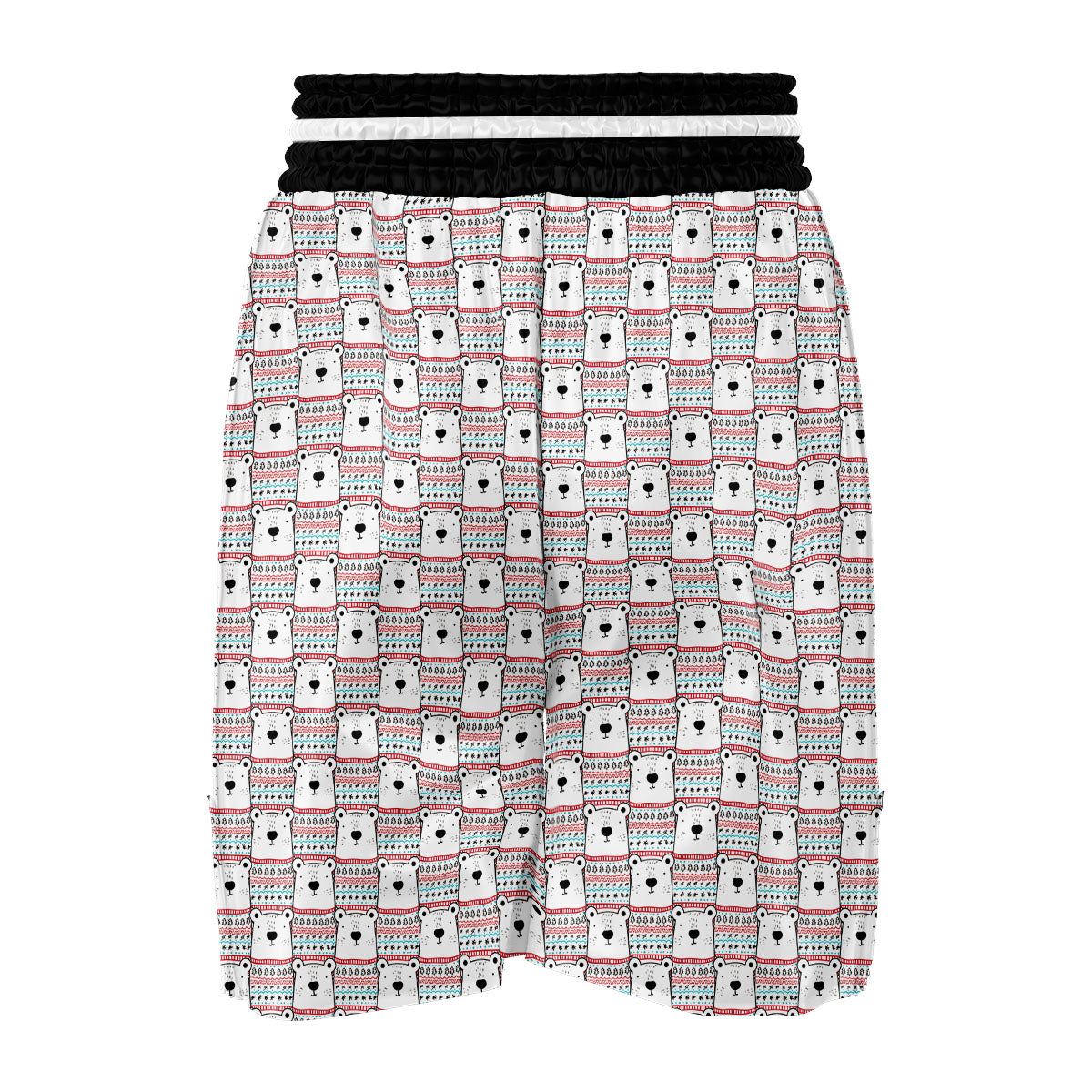 Polar Bear Boxing Shorts-grizzshop