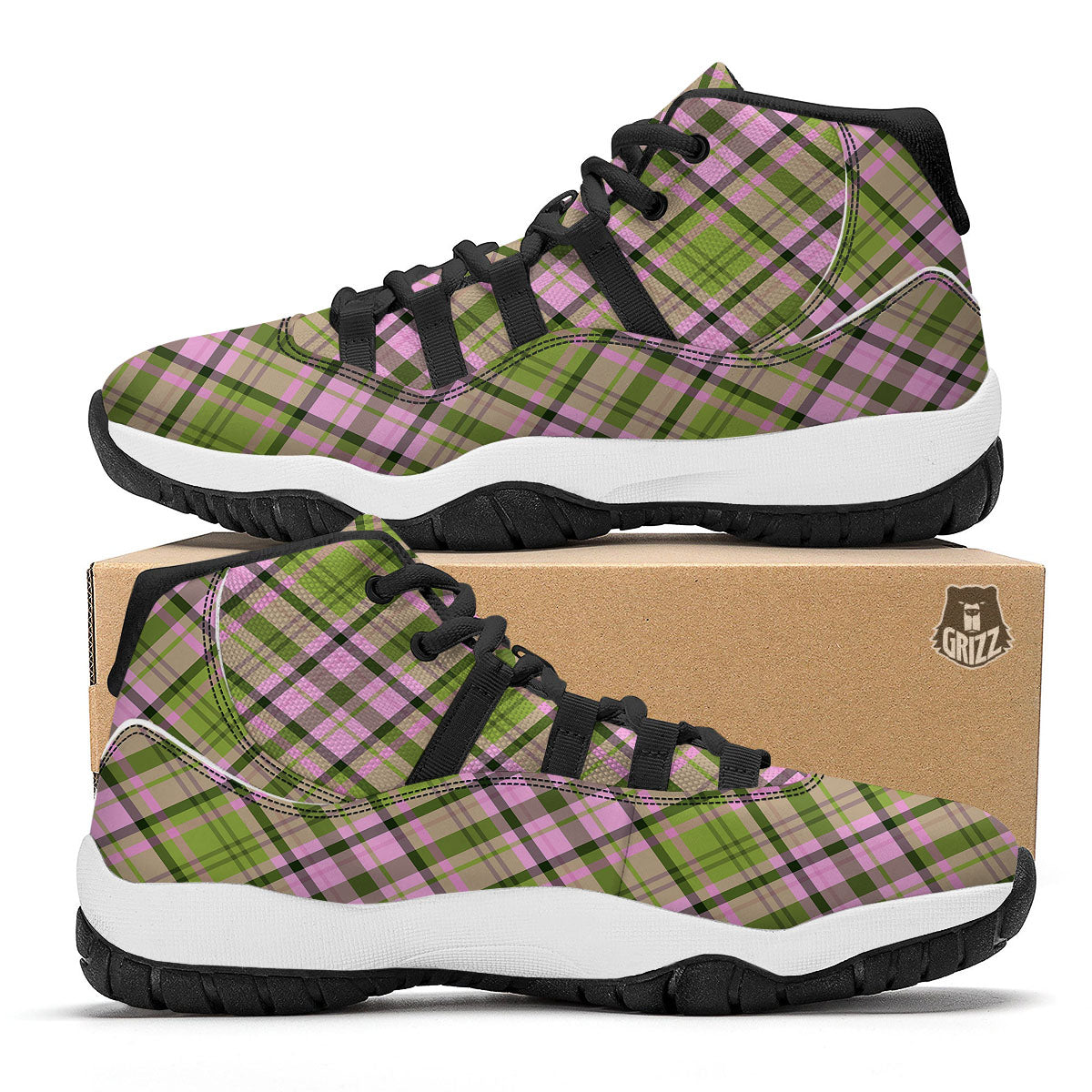 Polar Bear Cute Print Pattern Black Bball Shoes-grizzshop