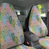 Polar Bear Pastel Print Pattern Car Seat Covers-grizzshop