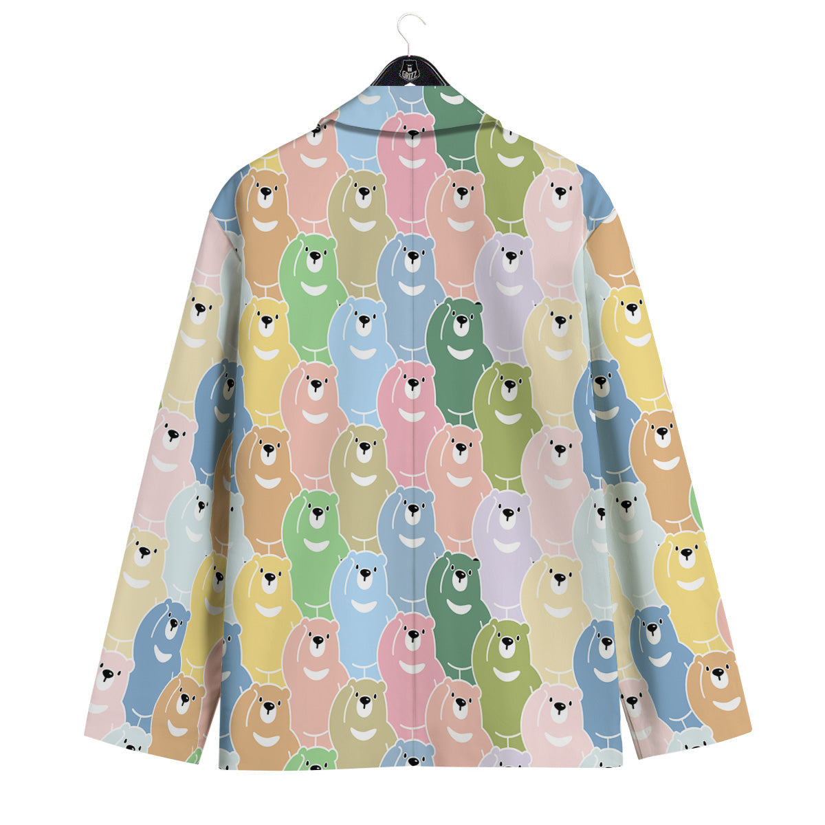 Polar Bear Pastel Print Pattern Men's Sport Coat-grizzshop