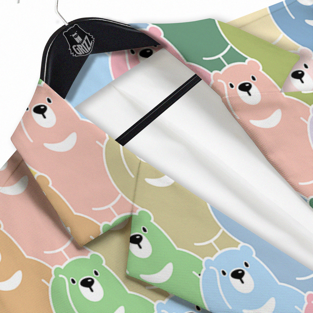 Polar Bear Pastel Print Pattern Men's Sport Coat-grizzshop