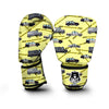 Police Car Pattern Print Boxing Gloves-grizzshop