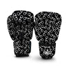 Police Shackle Pattern Print Boxing Gloves-grizzshop