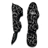 Police Shackle Pattern Print Muay Thai Shin Guards-grizzshop