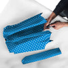 Polka Dot Blue And White Print Pattern Umbrella-grizzshop