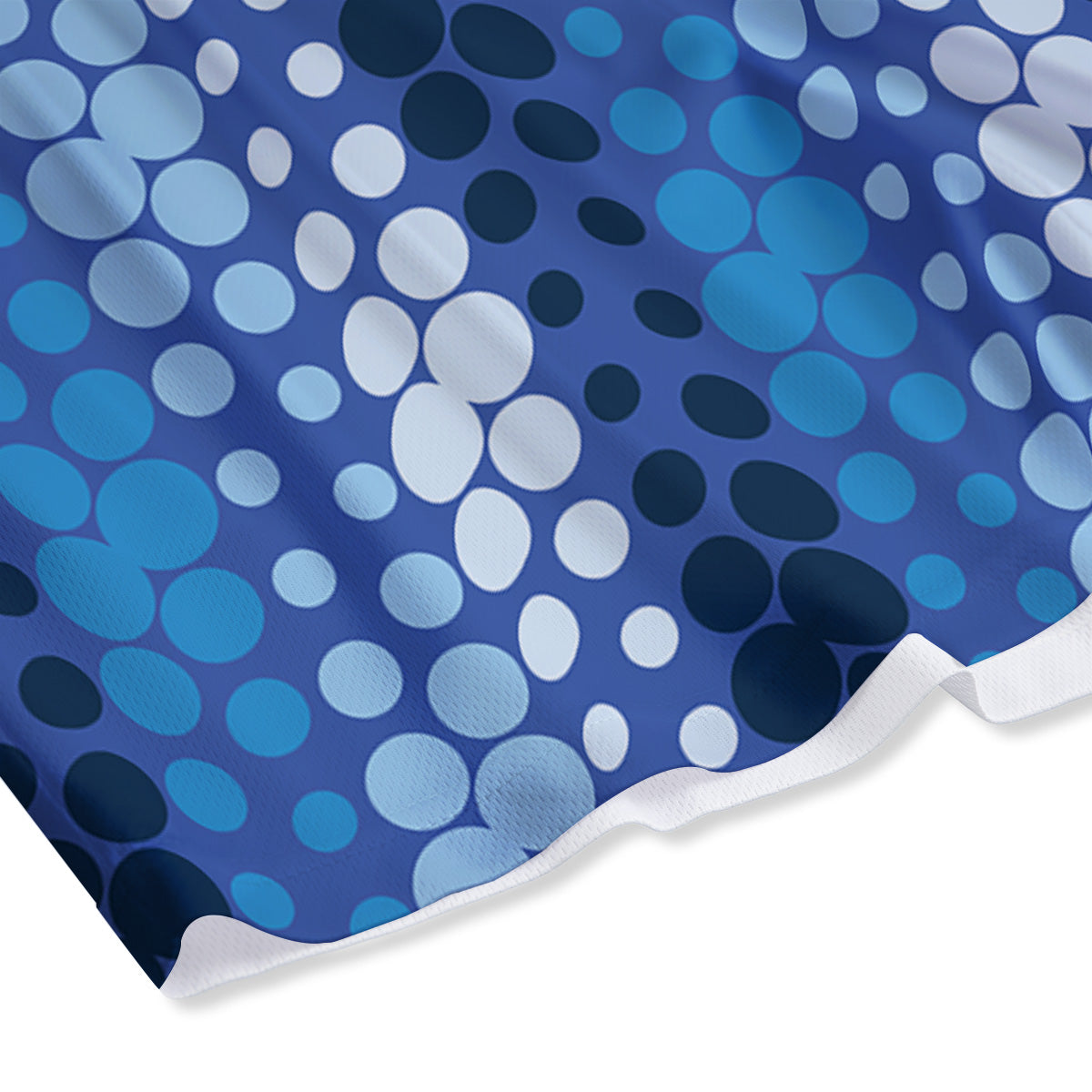 Pug Geometric Print Pattern Mesh Shorts