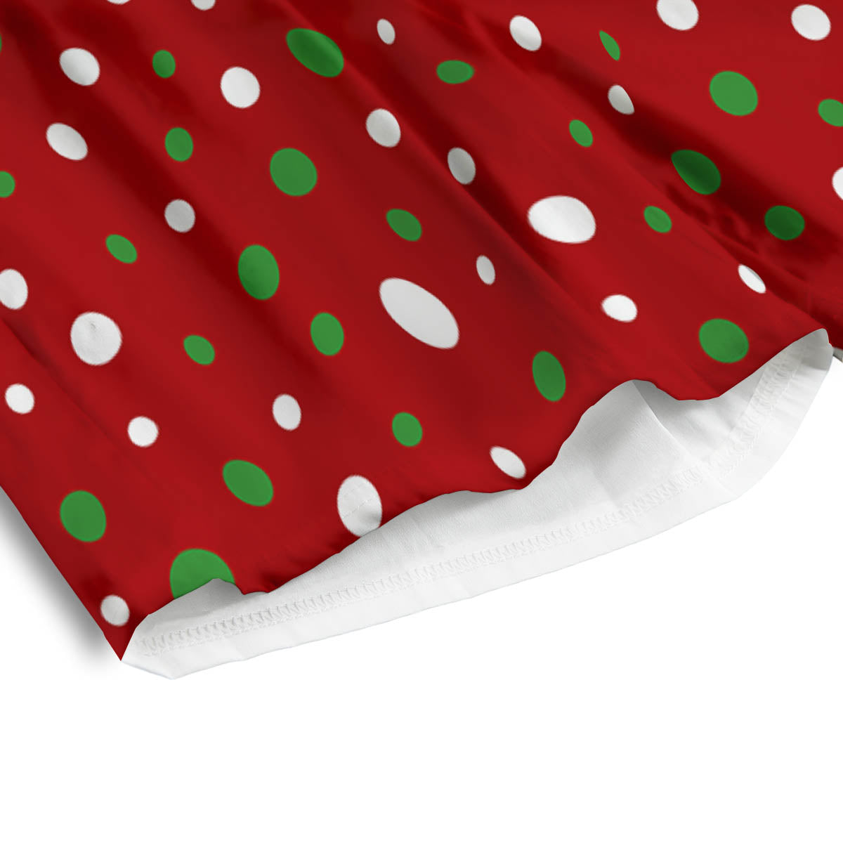 Polka Dot Christmas Style Print Pattern Men's Athletic Shorts