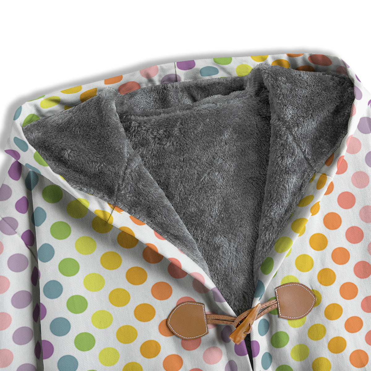 Polka Dot Colors Rainbow Print Pattern Men's Windbreaker Jacket-grizzshop