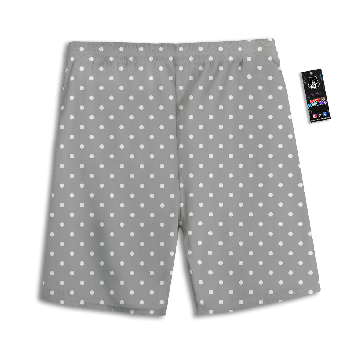 Quote Motorcycle Print Pattern Men's Athletic Shorts