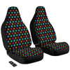 Polka Dot Light Print Car Seat Covers-grizzshop