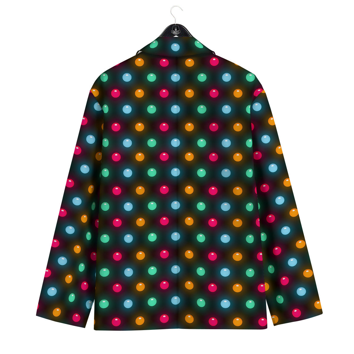Polka Dot Light Print Men's Sport Coat-grizzshop