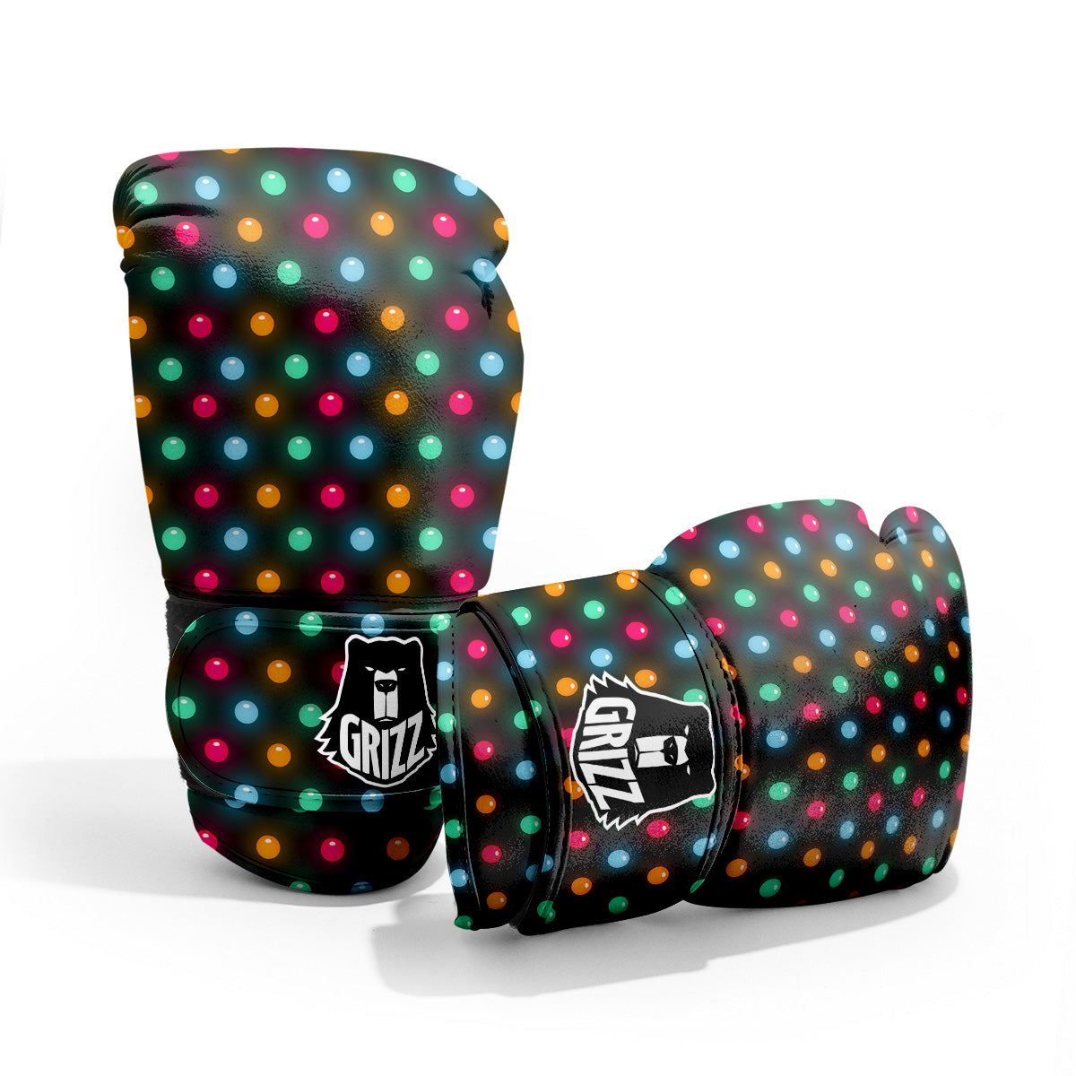 Polka Dot Light Print Pro Boxing Glove