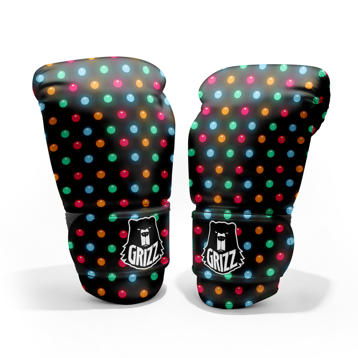 Polka Dot Light Print Pro Boxing Glove
